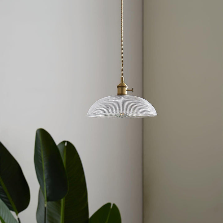 Contemporary Copper Glass Pendant Light - Hanging Lamp for Kitchen | Vinlighting | Vinlighting