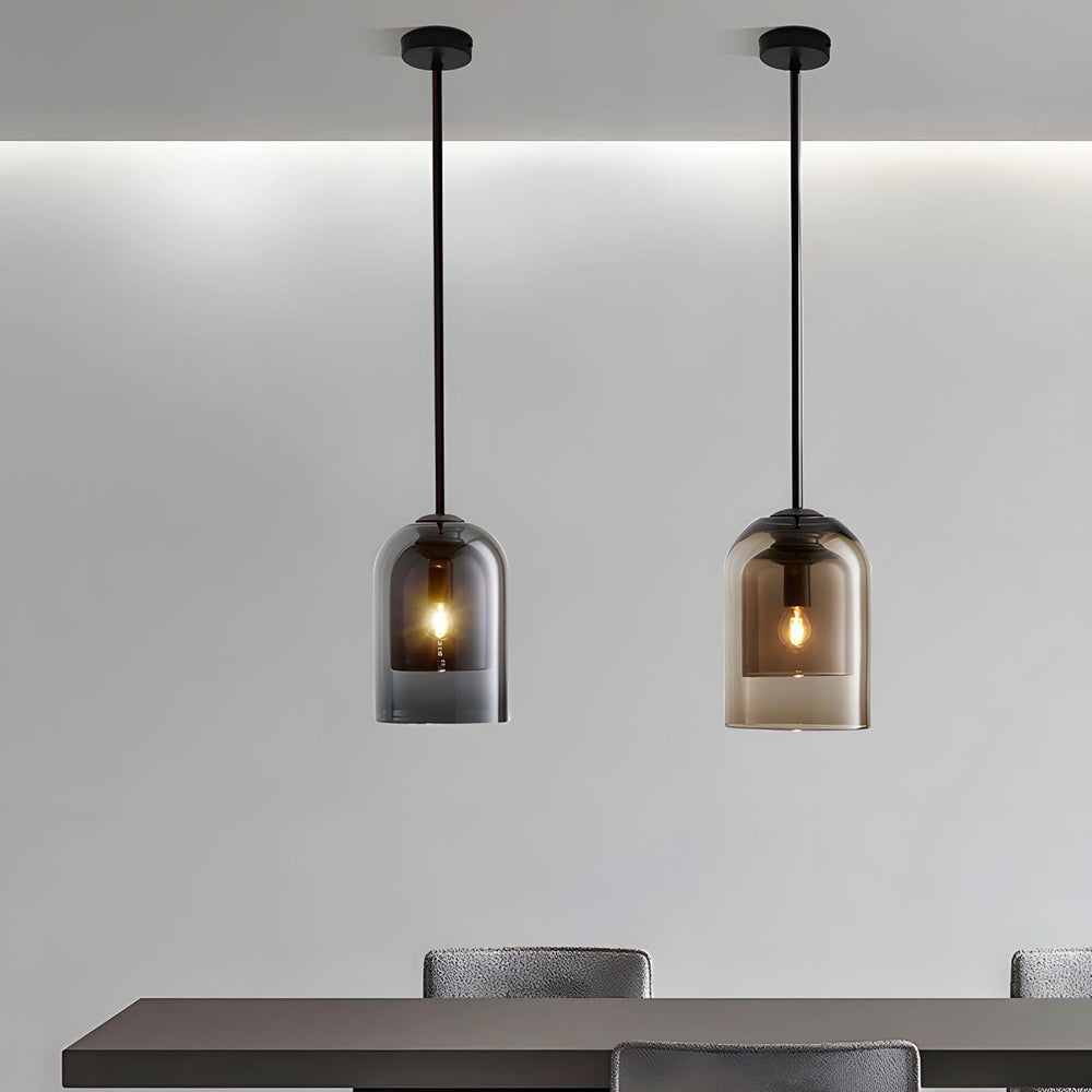 Contemporary Glass Hanging Lamp for Kitchen Island and Dining Room | Vinlighting | Vinlighting