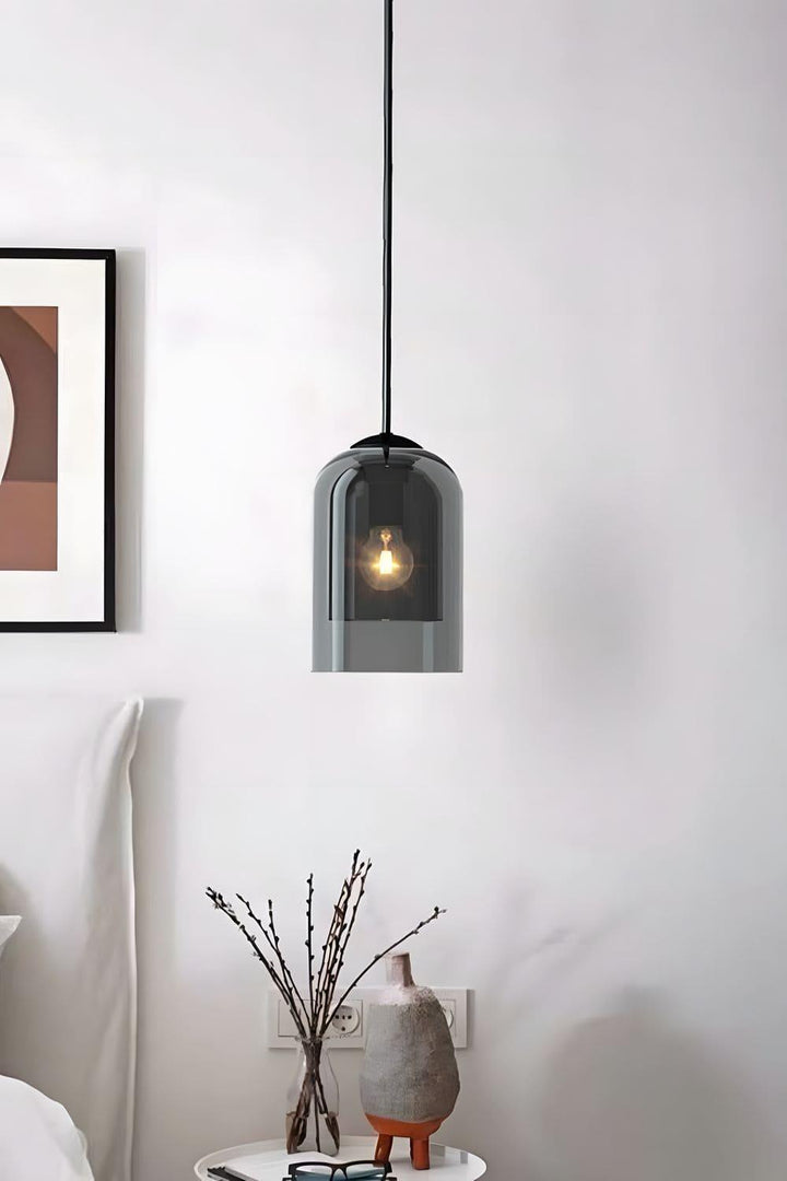 Contemporary Glass Hanging Lamp for Kitchen Island and Dining Room | Vinlighting | Vinlighting