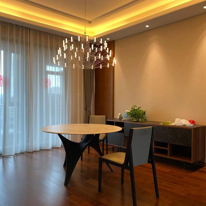 Coppelli Chandelier – Elegant LED Lighting with Artistic Design | Vinlighting | Vinlighting