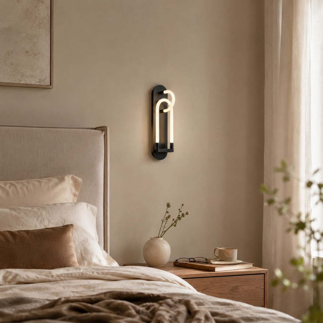 Corra Wall Sconce | Modern LED Wall Light for Bedroom Hallways