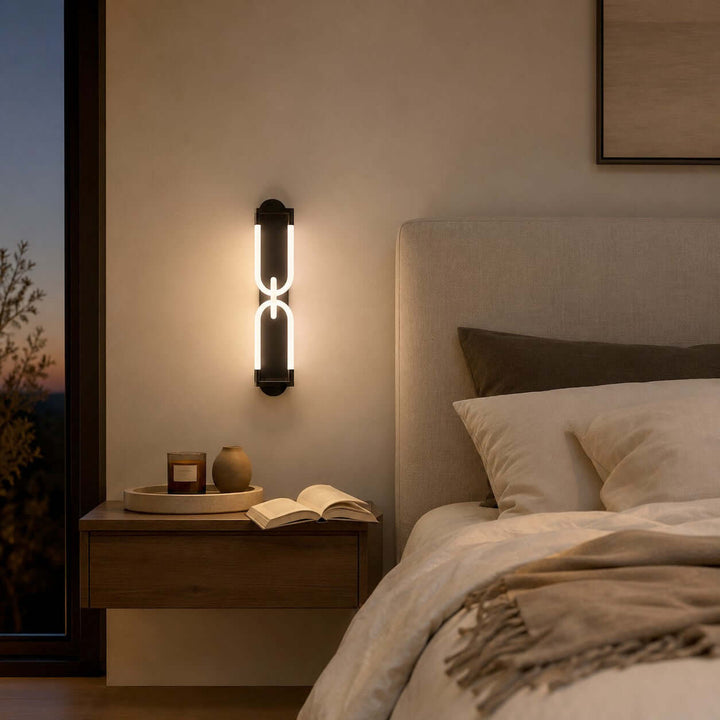 Corra Wall Sconce | Modern LED Wall Light for Bedroom Hallways