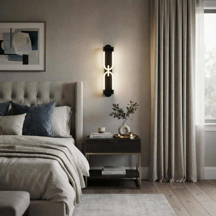 Corra Wall Sconce | Modern LED Wall Light for Bedroom Hallways