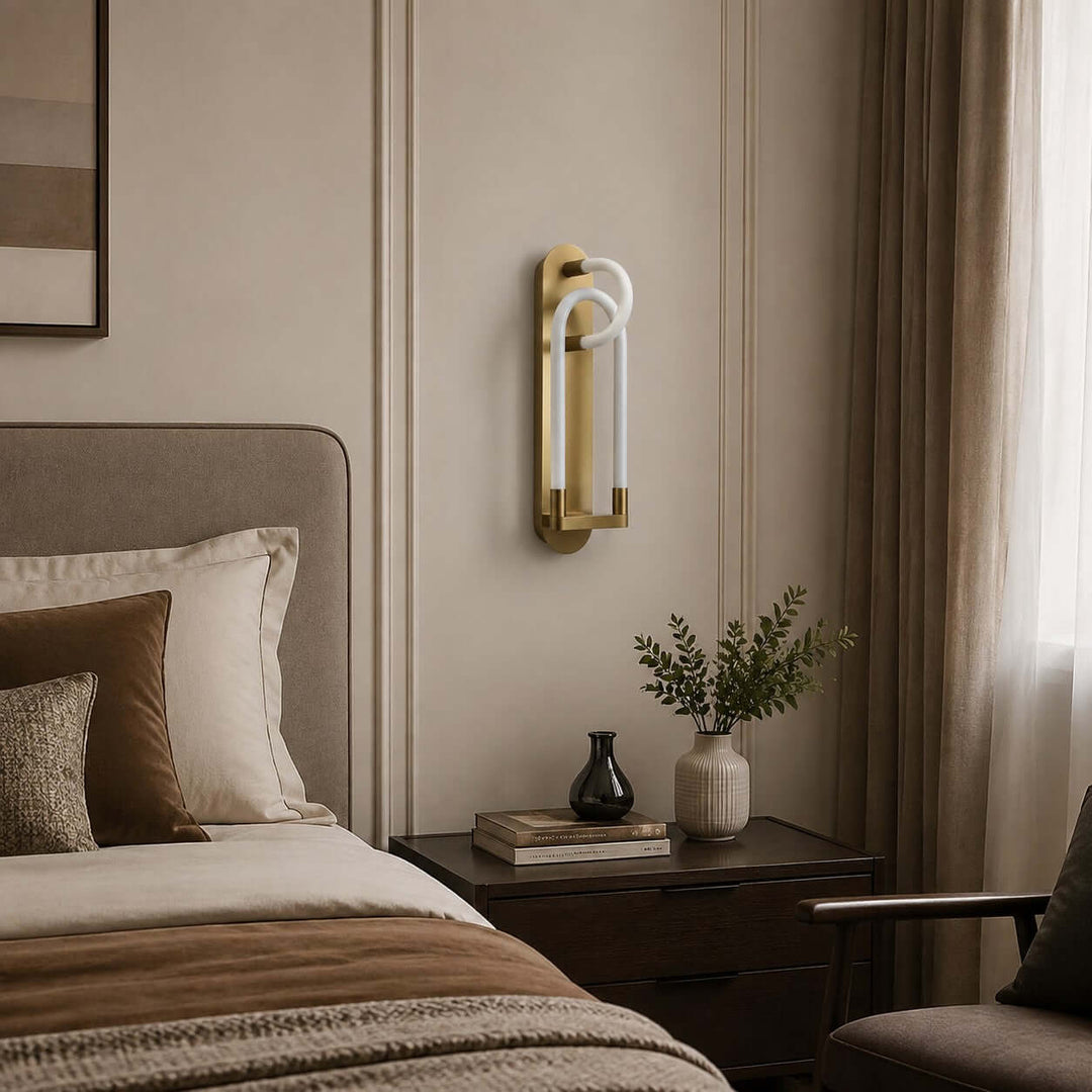 Corra Wall Sconce | Modern LED Wall Light for Bedroom Hallways