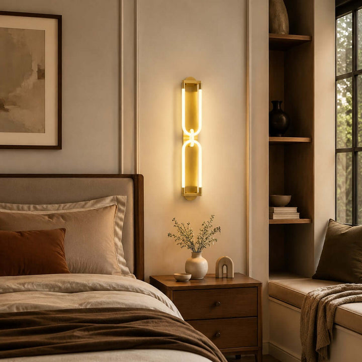 Corra Wall Sconce | Modern LED Wall Light for Bedroom Hallways