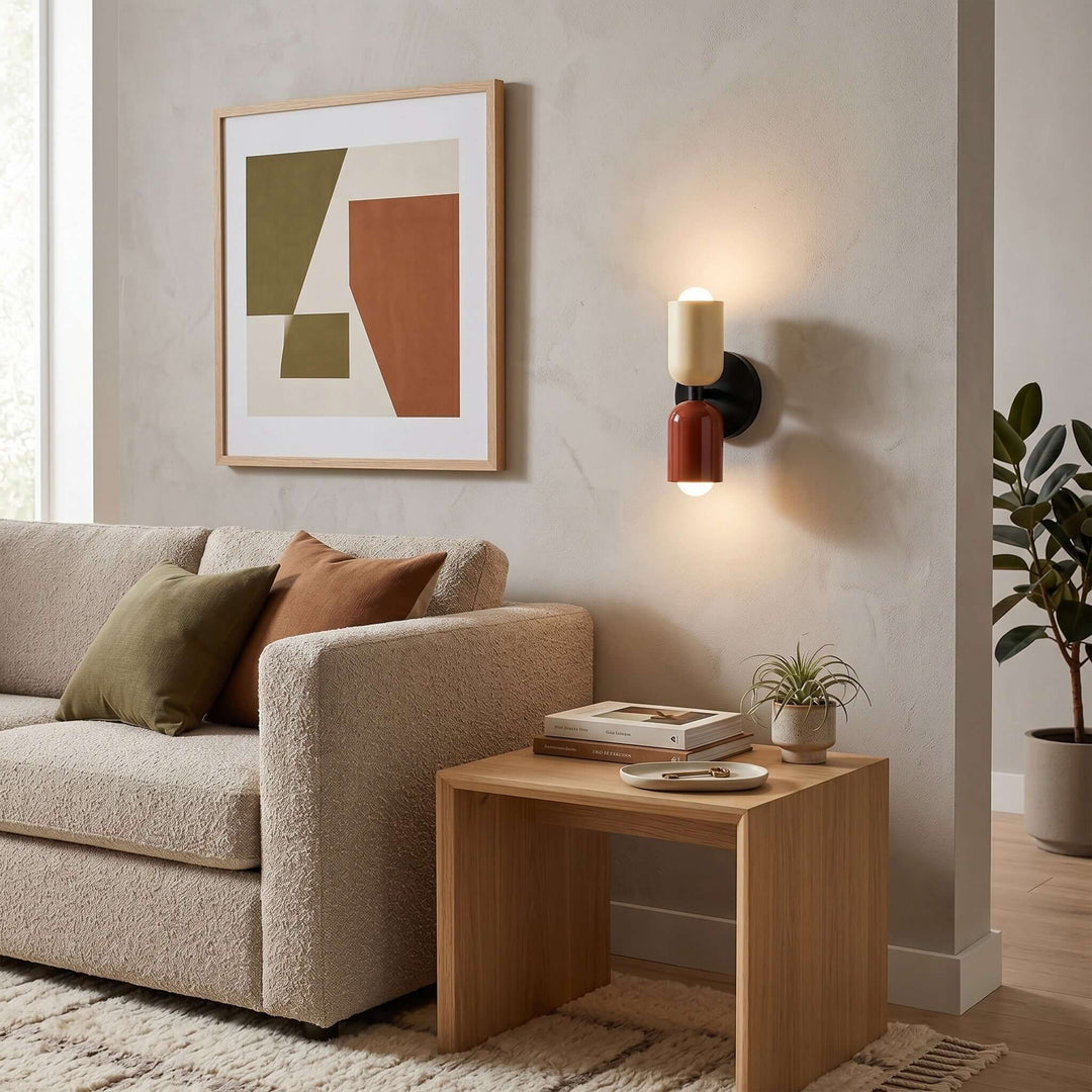 Couleur Double-Head Wall Lamp