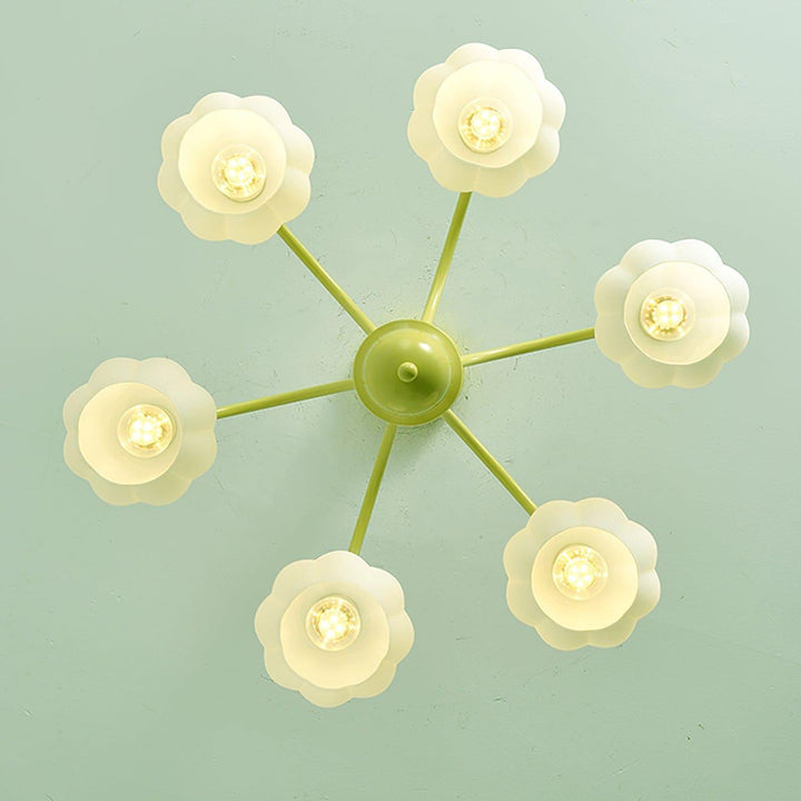 Cream Style Pumpkin Chandelier – Elegant Glass & Metal Lighting | Vinlighting | Vinlighting