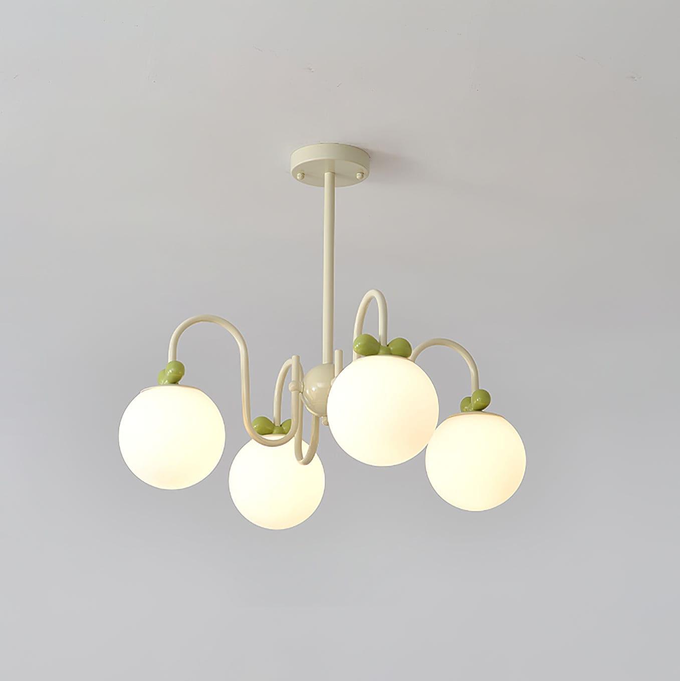 Cream Cherry Chandelier - Vinlighting