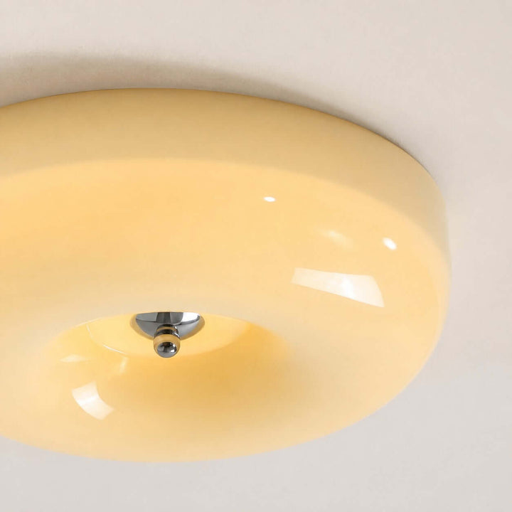 Cream Pudding Ceiling Lamp