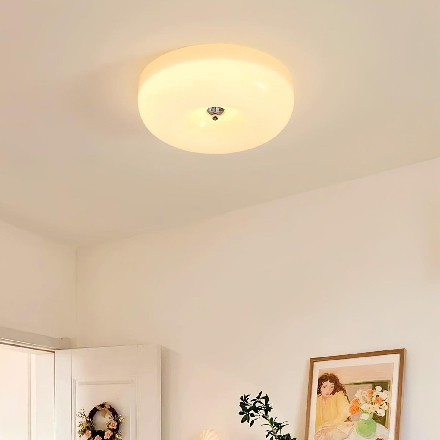 Cream Pudding Ceiling Lamp - Vinlighting