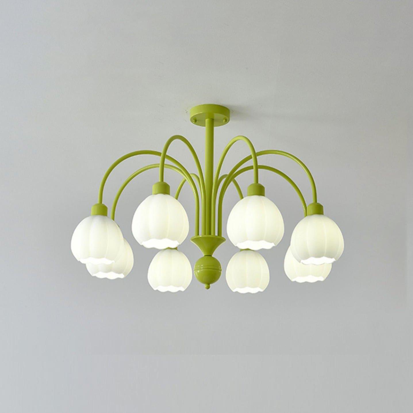 Cream Style Pumpkin Chandelier - Vinlighting