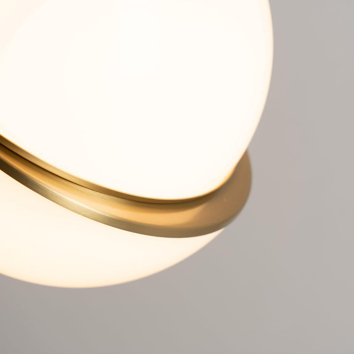 Crescent Pendant Lamp | Copper Globe Hanging Light | Vinlighting | Vinlighting