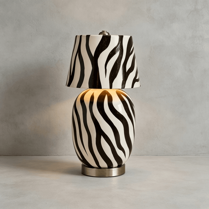Cressa Artistic Ceramic Mini LED Accent Table Lamp for Bedroom
