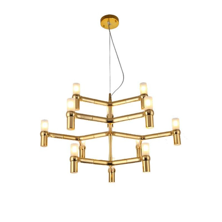 Crown Major Chandelier – Sleek Metal & Glass for Modern Elegance | Vinlighting | Vinlighting