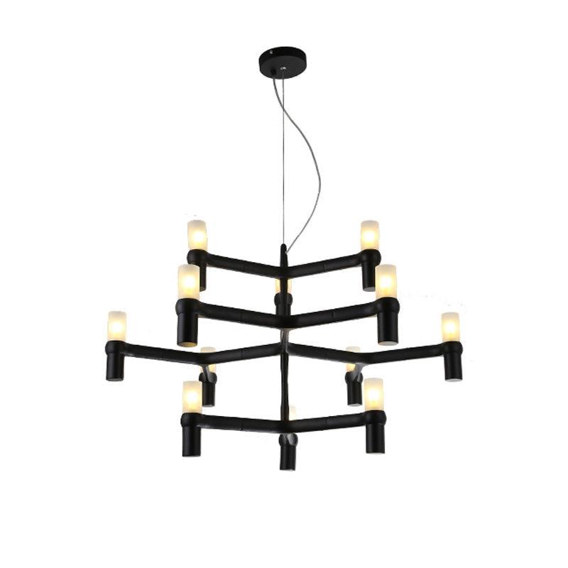 Crown Major Chandelier – Sleek Metal & Glass for Modern Elegance | Vinlighting | Vinlighting