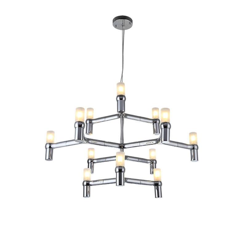 Crown Major Chandelier – Sleek Metal & Glass for Modern Elegance | Vinlighting | Vinlighting