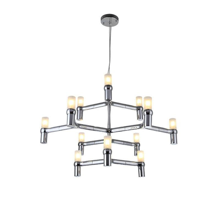Crown Major Chandelier – Sleek Metal & Glass for Modern Elegance | Vinlighting | Vinlighting