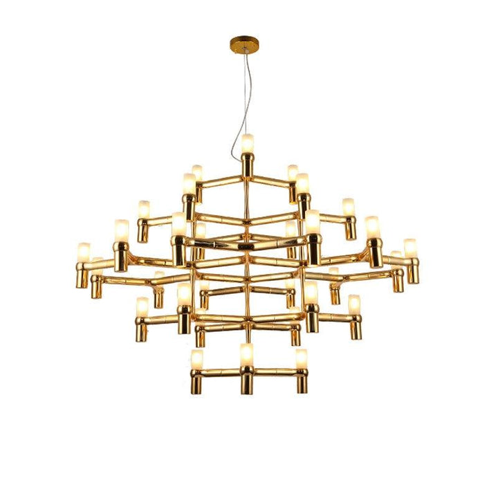 Crown Major Chandelier – Sleek Metal & Glass for Modern Elegance | Vinlighting | Vinlighting