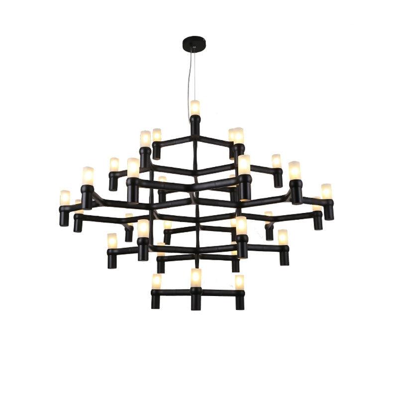 Crown Major Chandelier – Sleek Metal & Glass for Modern Elegance | Vinlighting | Vinlighting