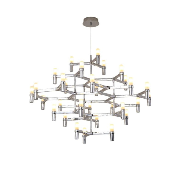 Crown Major Chandelier – Sleek Metal & Glass for Modern Elegance | Vinlighting | Vinlighting