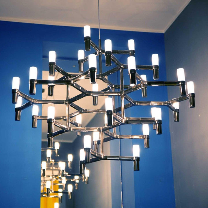 Crown Major Chandelier – Sleek Metal & Glass for Modern Elegance | Vinlighting | Vinlighting