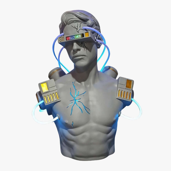 Cryzon Sculpture Floor Lamp – Art Deco Living Room Floor Lamp