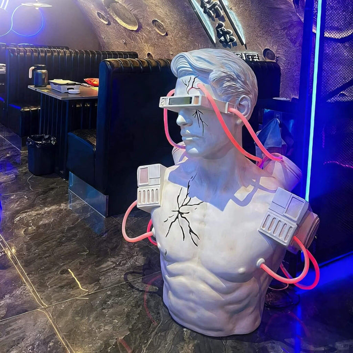 Cryzon Sculpture Floor Lamp – Art Deco Living Room Floor Lamp