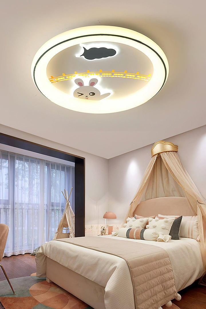 Cute Cartoon Ceiling Lamp – Playful LED Light for Joyful Home Decor | Vinlighting | Vinlighting
