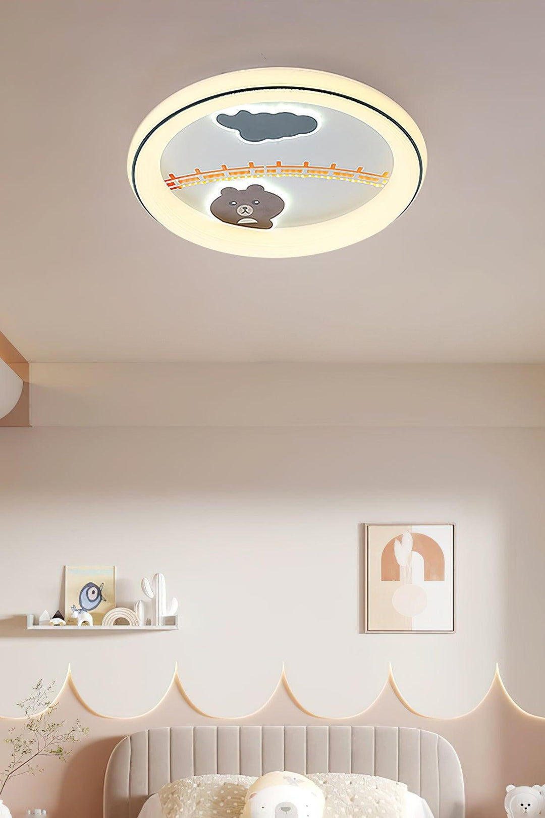 Cute Cartoon Ceiling Lamp – Playful LED Light for Joyful Home Decor | Vinlighting | Vinlighting
