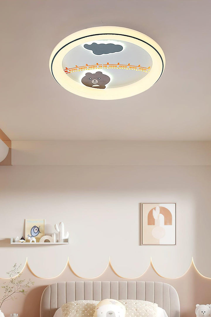 Cute Cartoon Ceiling Lamp – Playful LED Light for Joyful Home Decor | Vinlighting | Vinlighting
