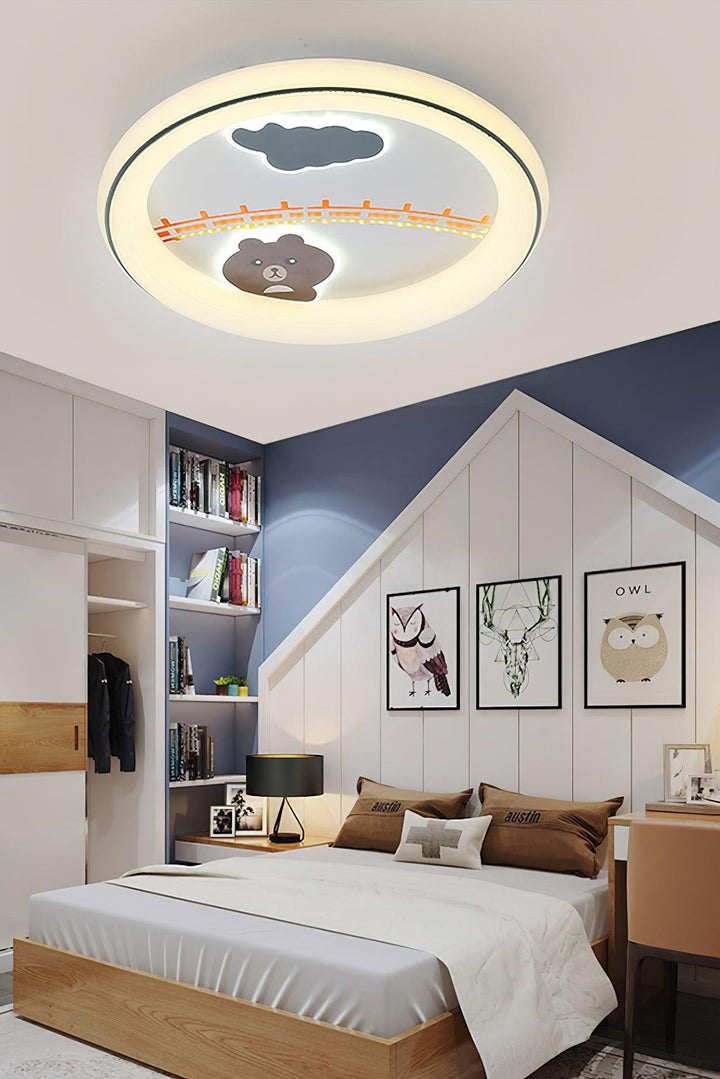 Cute Cartoon Ceiling Lamp – Playful LED Light for Joyful Home Decor | Vinlighting | Vinlighting