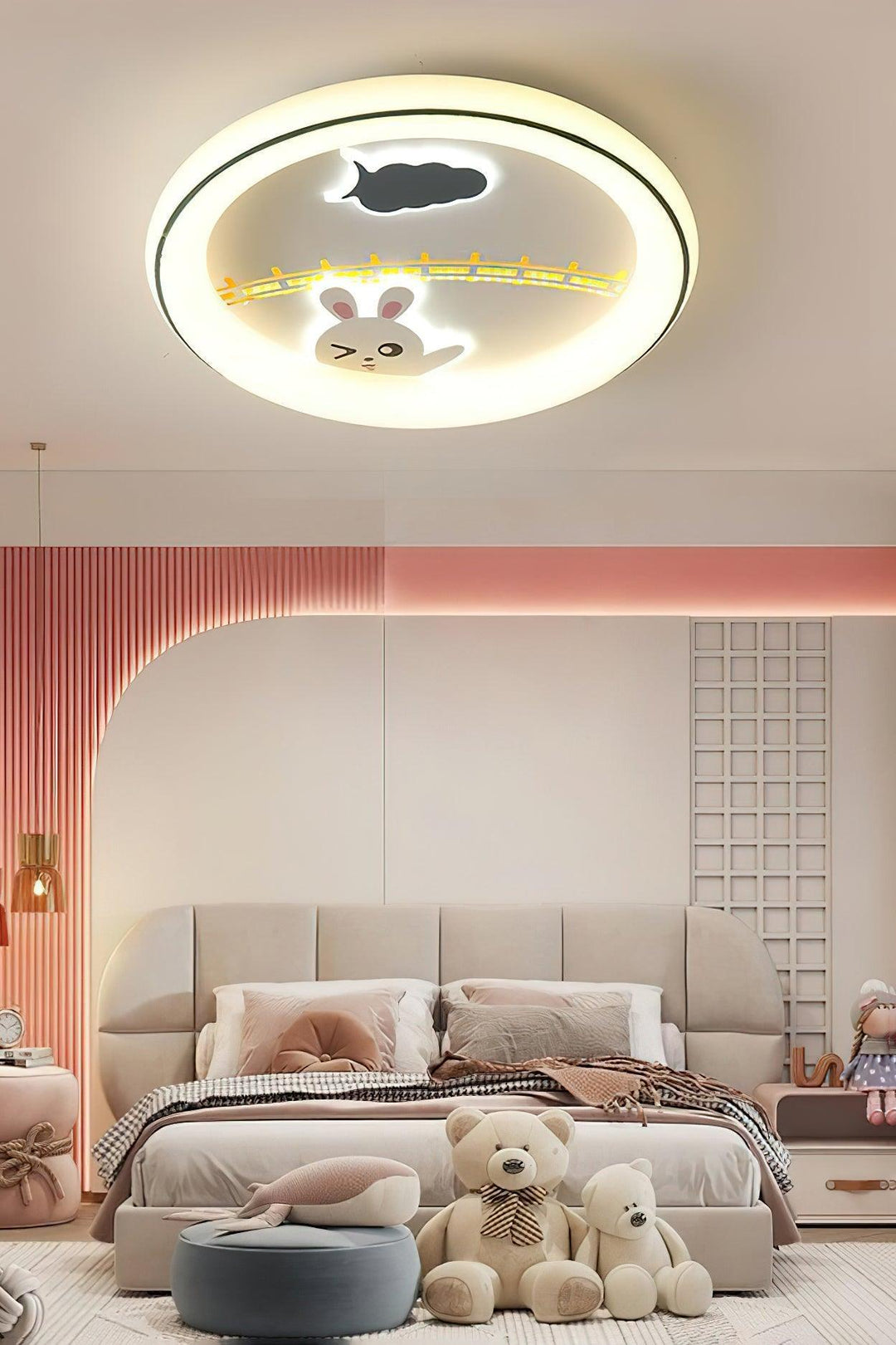 Cute Cartoon Ceiling Lamp – Playful LED Light for Joyful Home Decor | Vinlighting | Vinlighting
