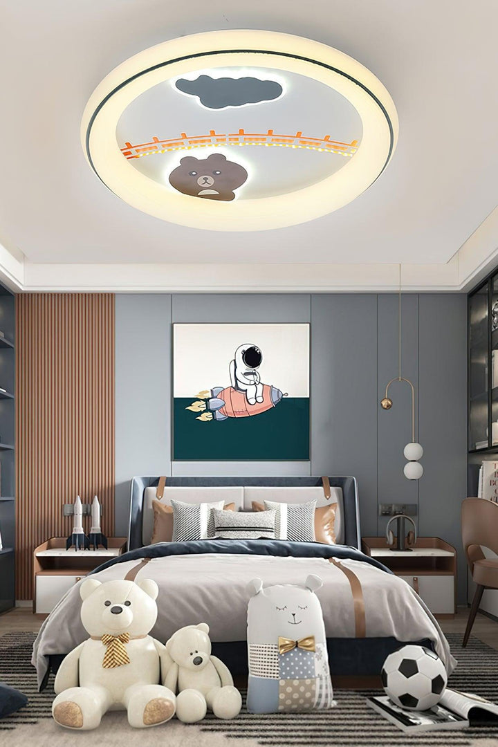 Cute Cartoon Ceiling Lamp – Playful LED Light for Joyful Home Decor | Vinlighting | Vinlighting