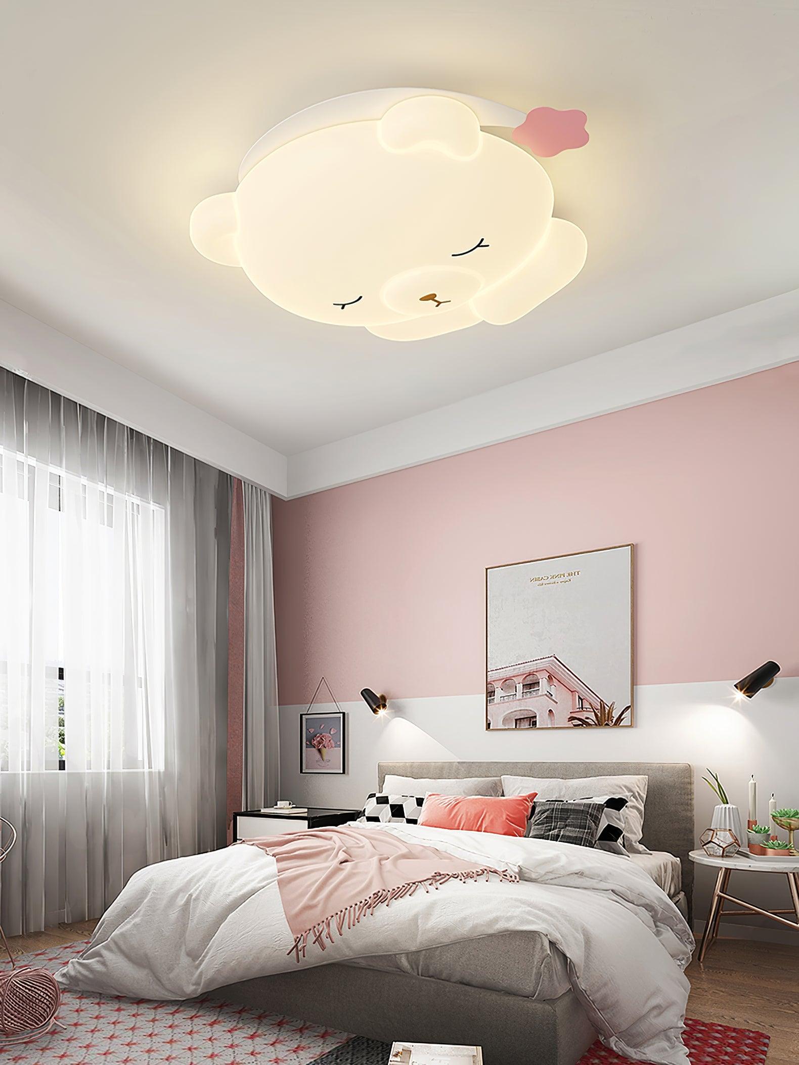 Cute Sleepy Bear Ceiling Lamp - Vinlighting