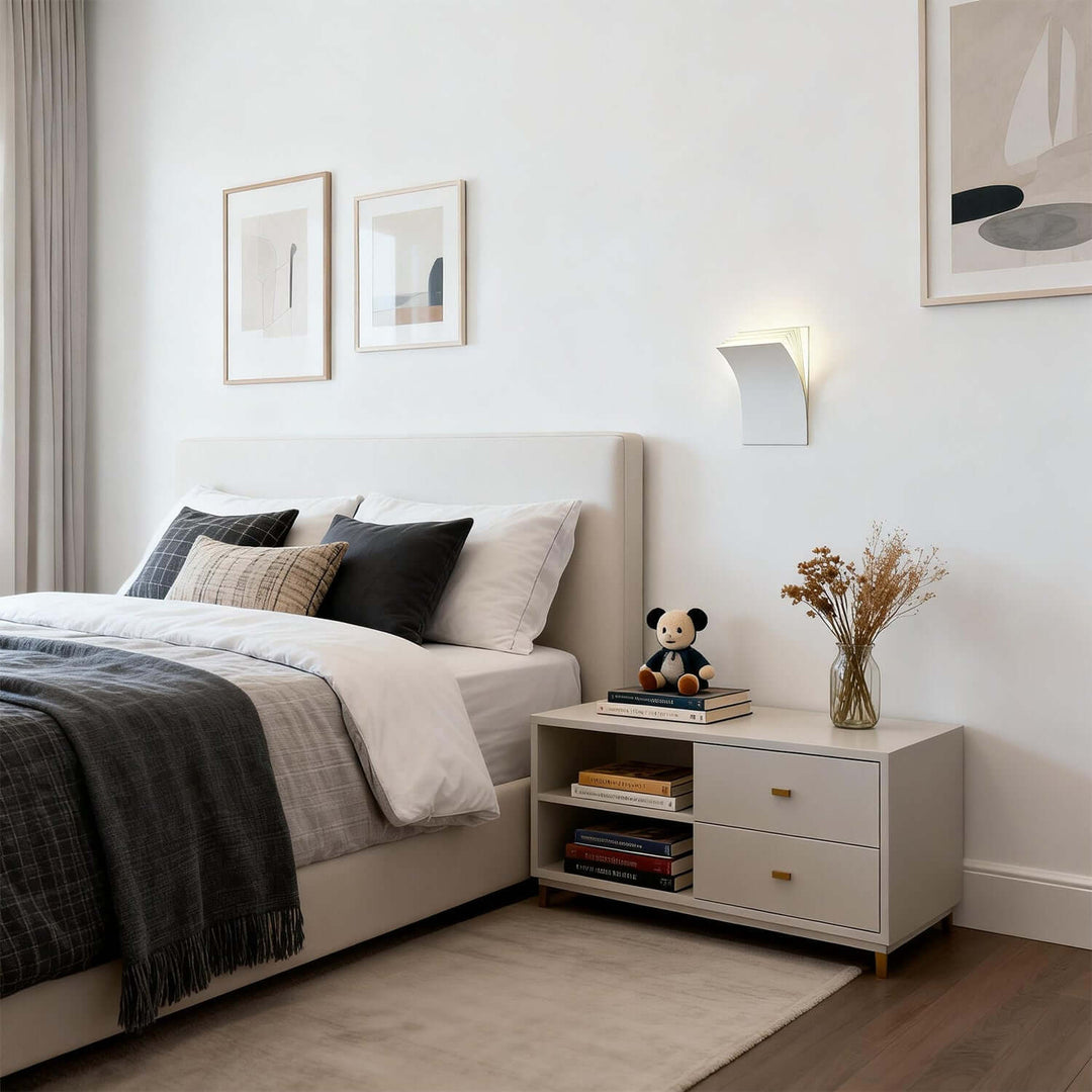Cyvela Wall Light – Minimal Creative Book Bedroom Sconces