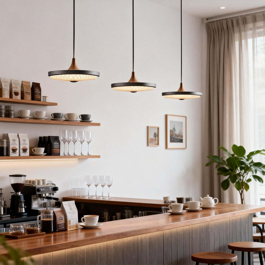 Dalfon Pendant Light - Wabi-Sabi Minimalist Dining Room Pendant Light