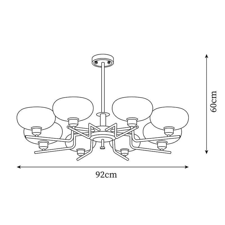 Dalisia Medieval Chandelier - 5 Light Vintage French | Vinlighting | Vinlighting