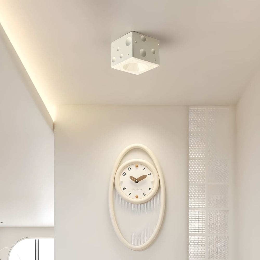Luneya Ceiling Light - Simple Cheese Block Resin Ceiling Light