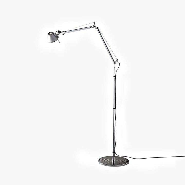 Deleila Floor Lamp – Industrial Style, Minimalist Swing Arm