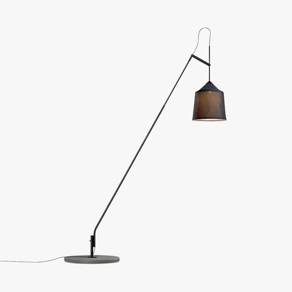 Delix Floor Lamp – Japanese Minimal Fabric Floor Lamp