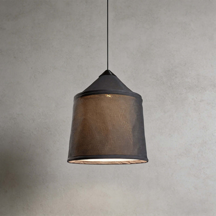Delix Pendant Light – Japandi Minimal Fabric Pendant Light