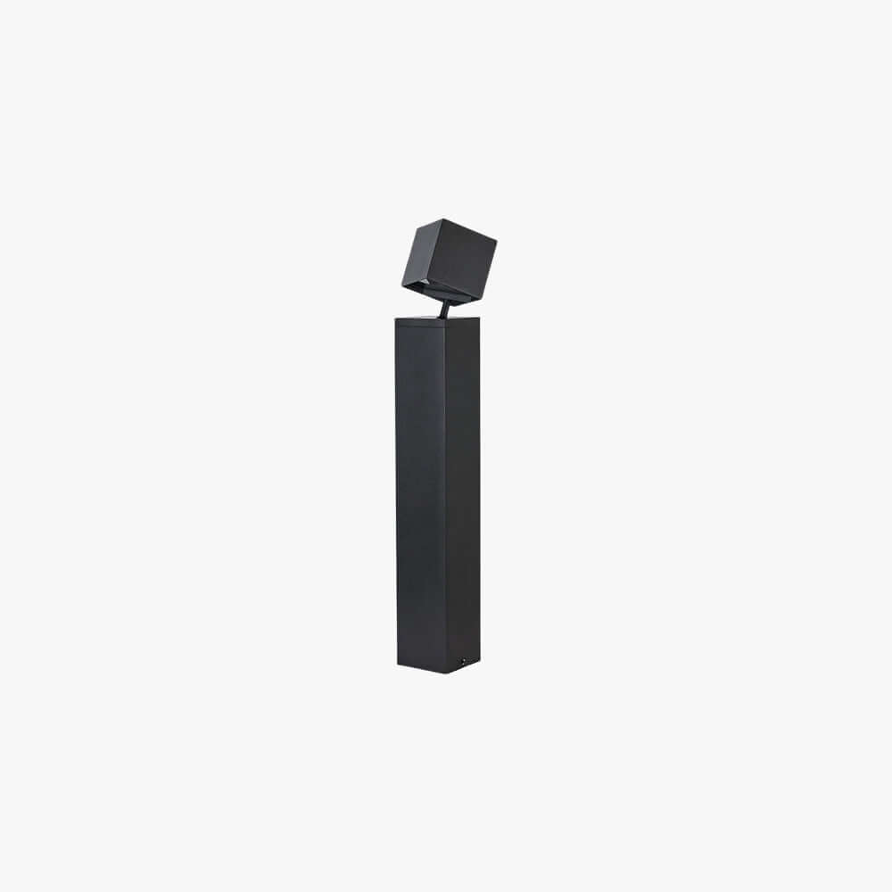 Denvira Outdoor Floor Lamp - Minimalist Geometric Outdoor Lamp