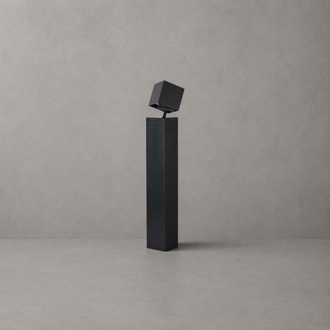 Denvira Outdoor Floor Lamp - Minimalist Geometric Outdoor Lamp