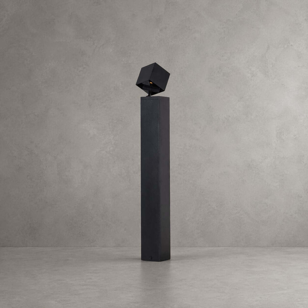 Denvira Outdoor Floor Lamp - Minimalist Geometric Outdoor Lamp