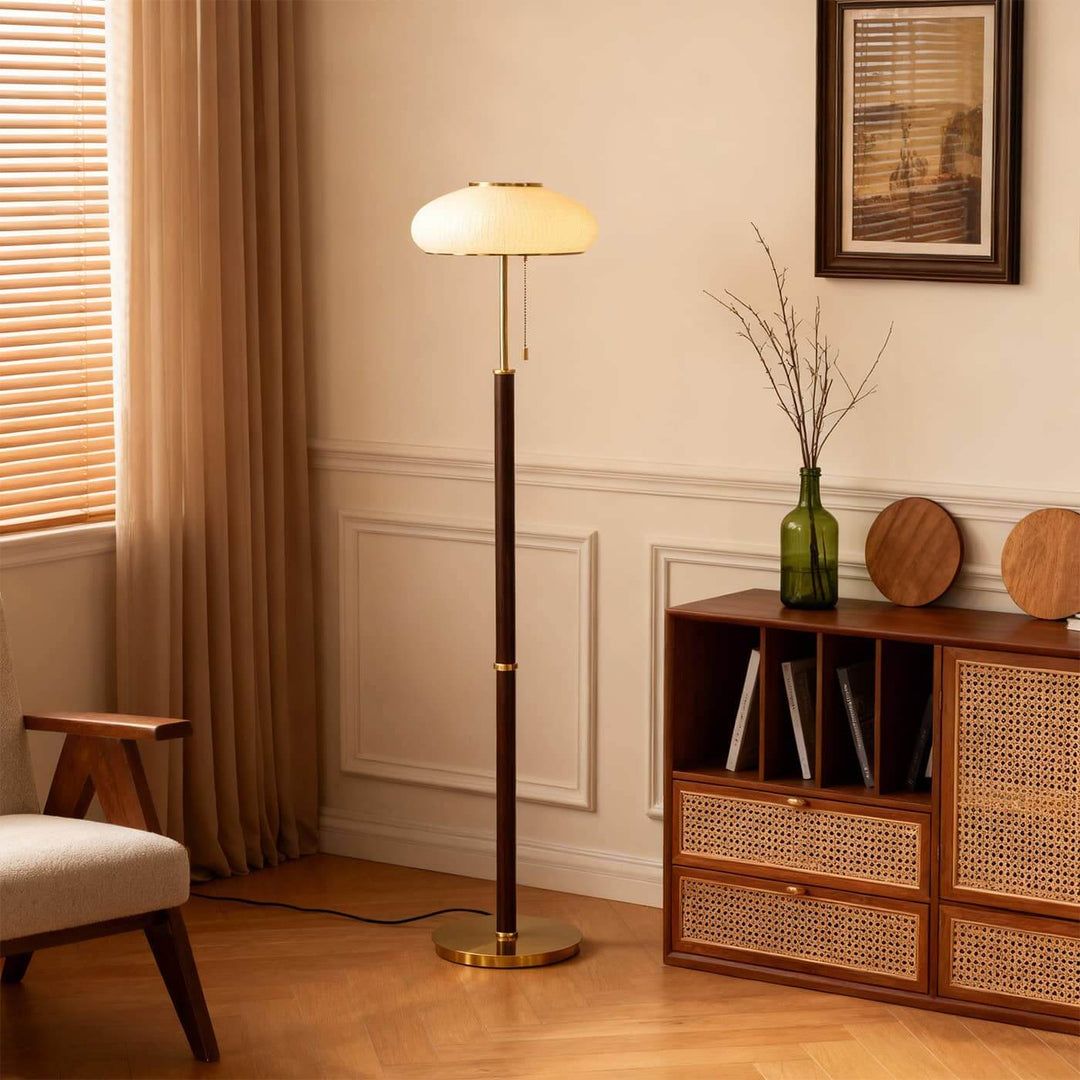 Derumo Floor Lamp – Medieval Retro Glass Lamp