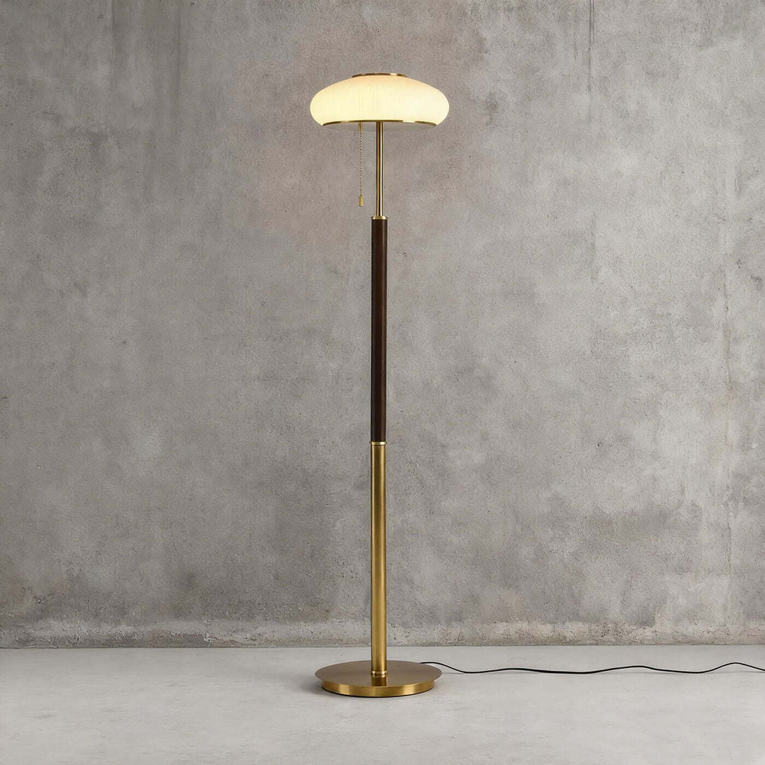 Derumo Floor Lamp – Medieval Retro Glass Lamp