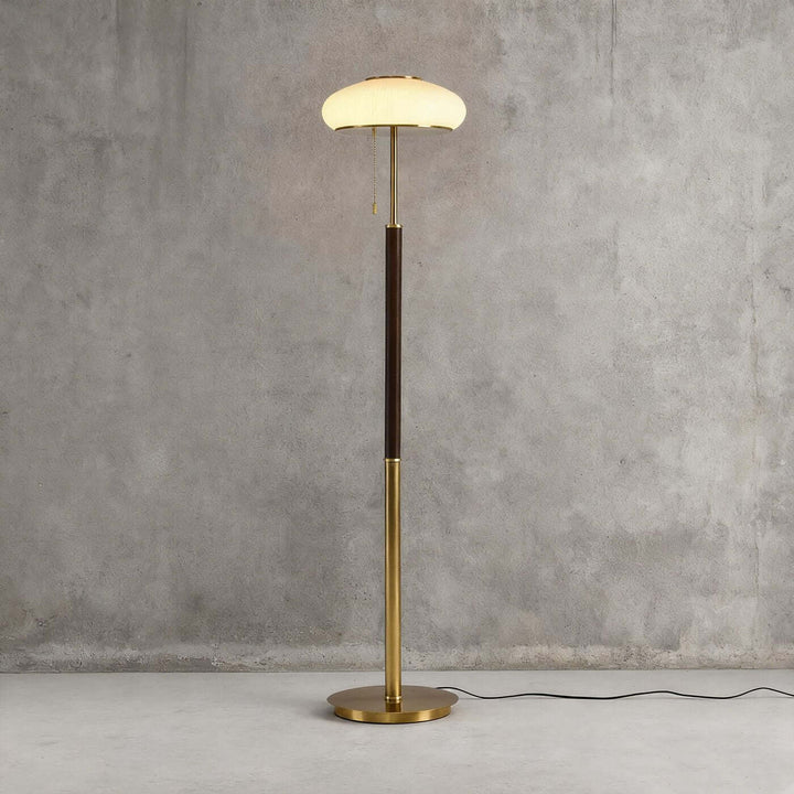Derumo Floor Lamp – Medieval Retro Glass Lamp