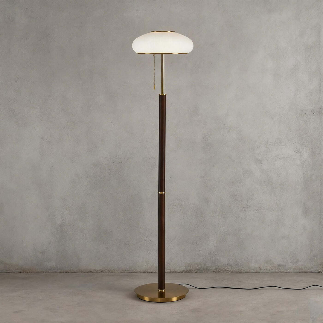 Derumo Floor Lamp – Medieval Retro Glass Lamp