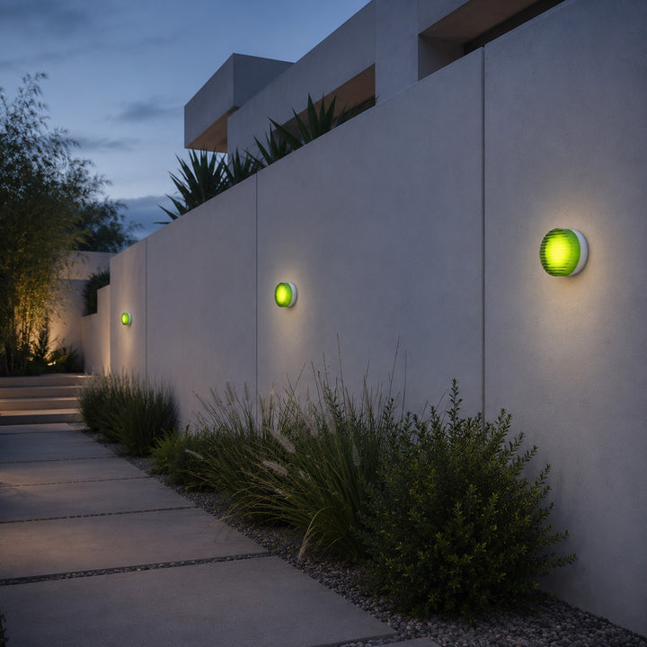 Dimple Outdoor Wall Sconce