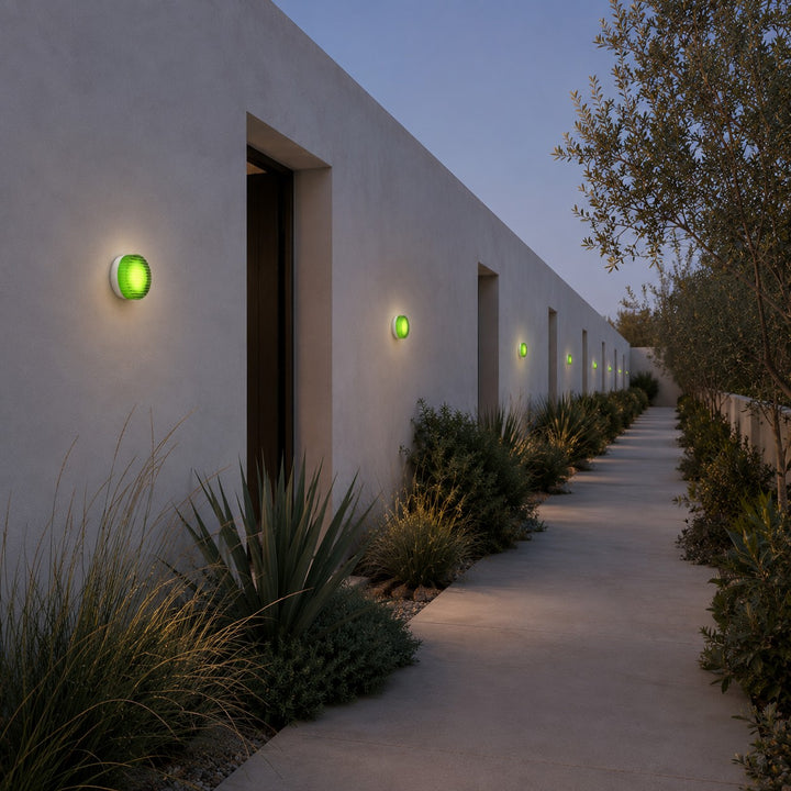 Dimple Outdoor Wall Sconce